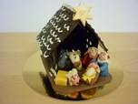 Chocolade kerststal