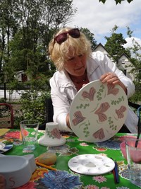 Workshop servies beschilderen in Woerden